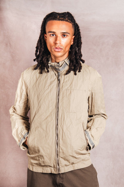 S/S 2006 C.P. Company Khaki Hardware Detailed Tech Jacket | Medium, Multicoloured