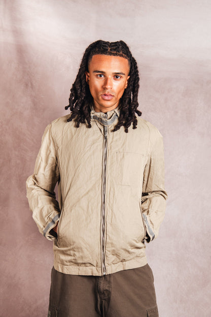 S/S 2006 C.P. Company Khaki Hardware Detailed Tech Jacket | Medium, Multicoloured
