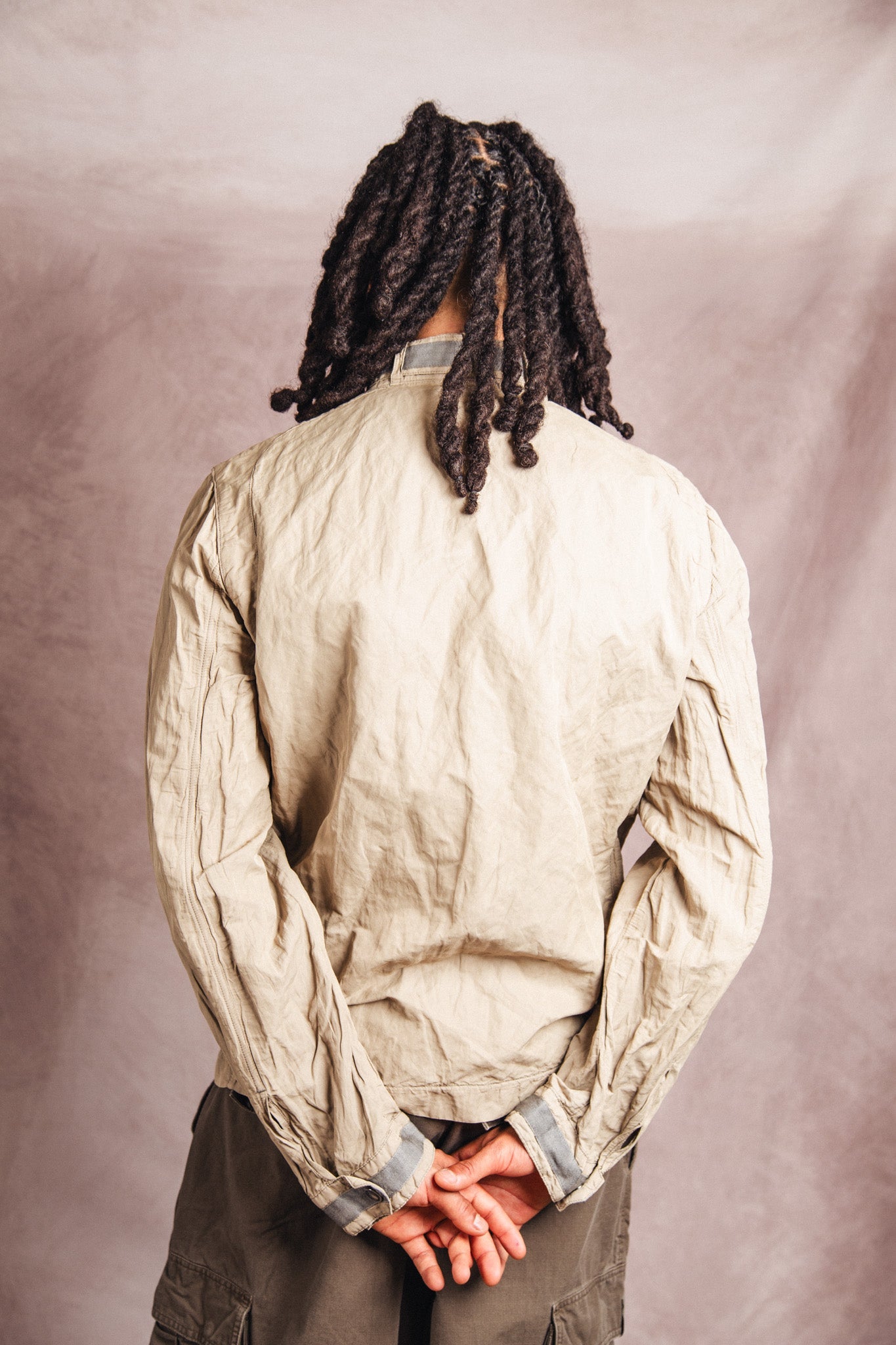 S/S 2006 C.P. Company Khaki Hardware Detailed Tech Jacket | Medium, Multicoloured