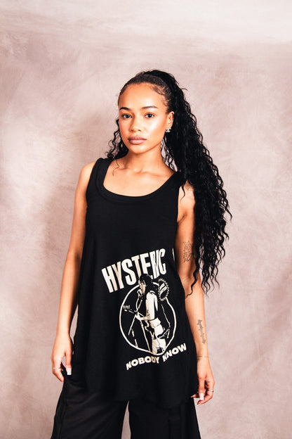 2000's Hysteric Glamour 'Nobody Known' Layered Vest Top | Small, Multicoloured