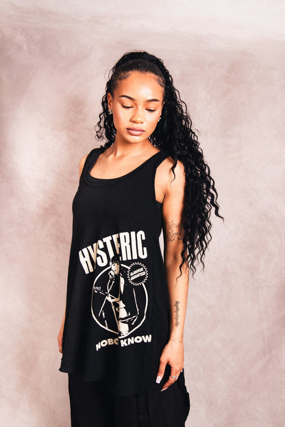 2000's Hysteric Glamour 'Nobody Known' Layered Vest Top | Small, Multicoloured