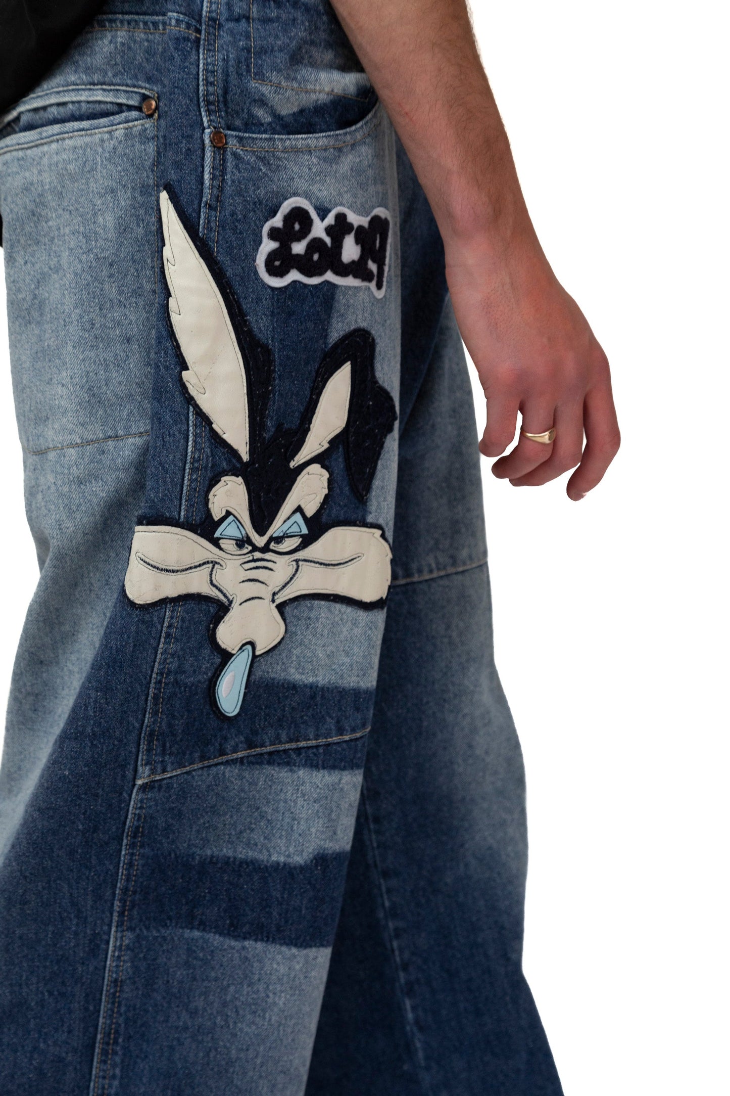 Lot 29 Wile E. Coyote Two Toned Jeans