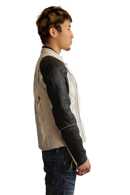 Harley Davidson Embroidered Eagle Leather Jacket