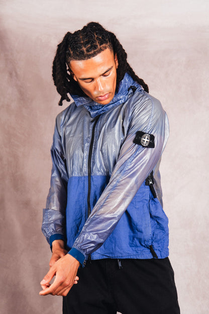 S/S 2022 Stone Island Heat Reactive Lamy Linen Tela Jacket
