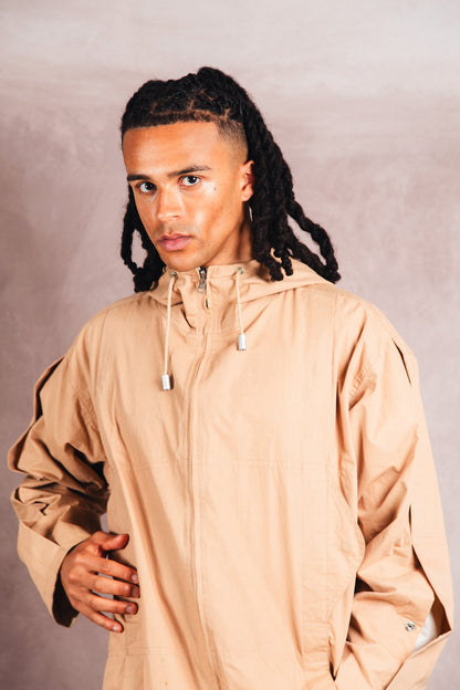 S/S 2000 Issey Miyake Final Home Reversible Structured Tech Parka | Large, Multicoloured