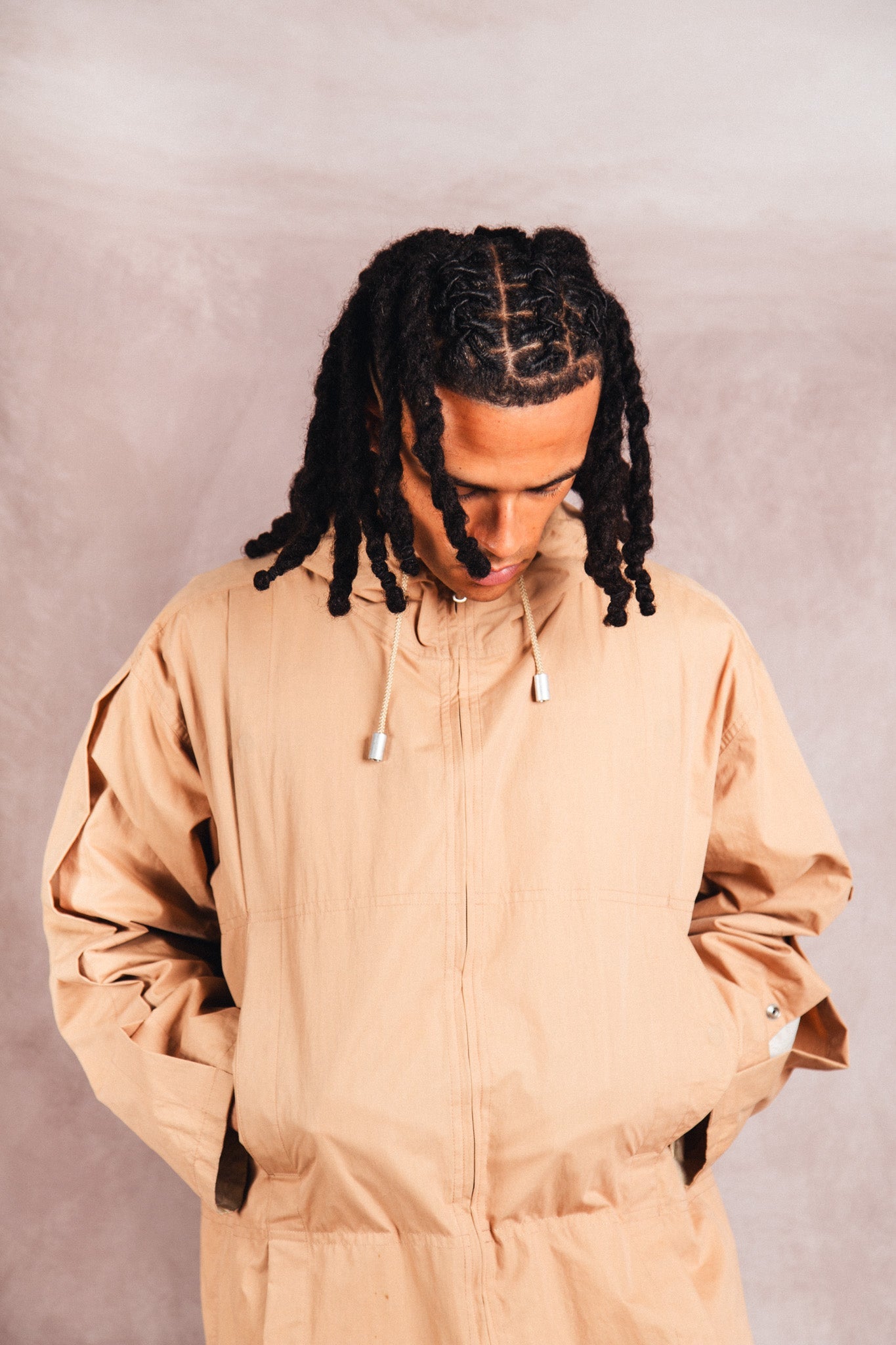 S/S 2000 Issey Miyake Final Home Reversible Structured Tech Parka | Large, Multicoloured