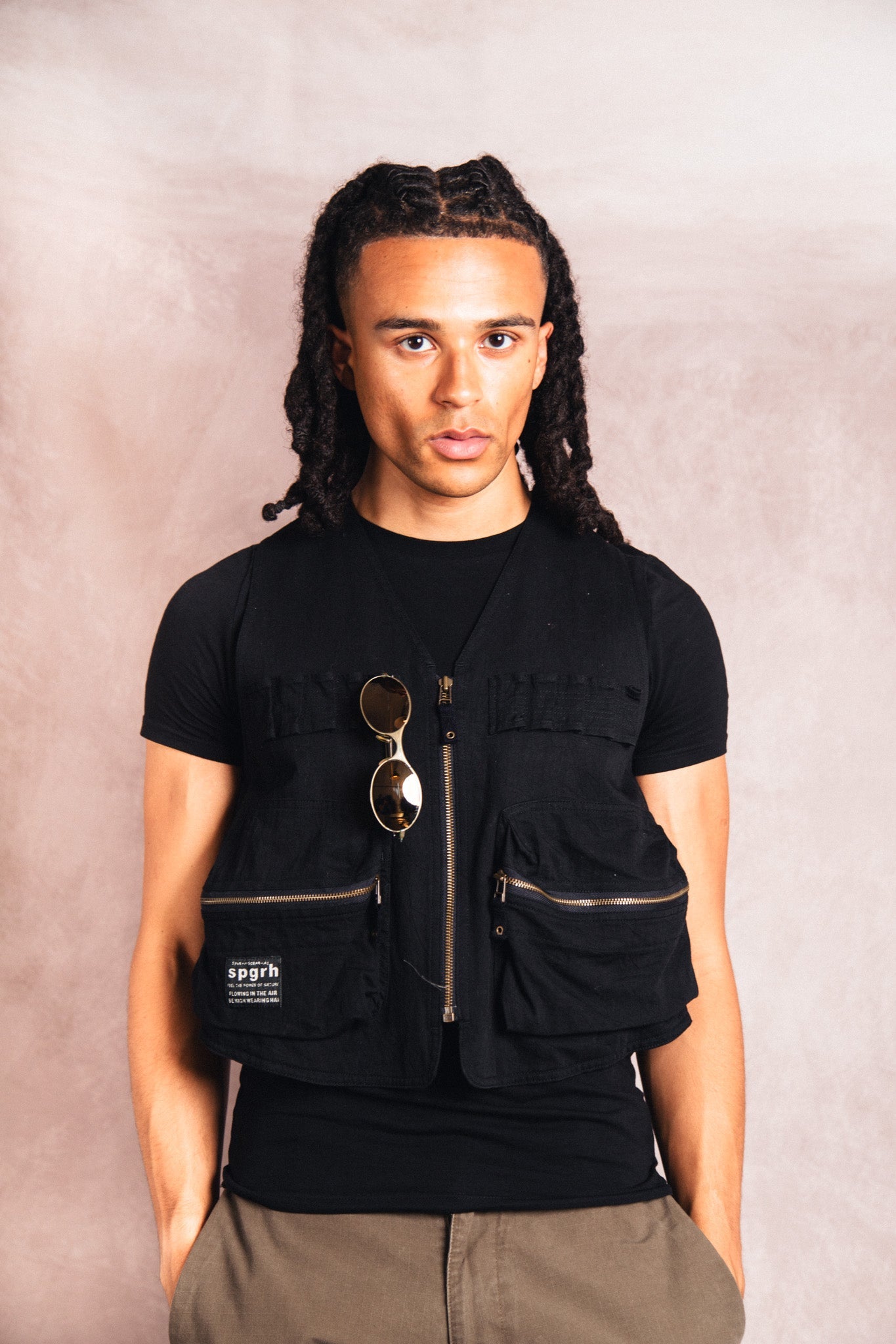Hai Sporting Gear Multipocket Utility Style Waistcoat | Small, Red