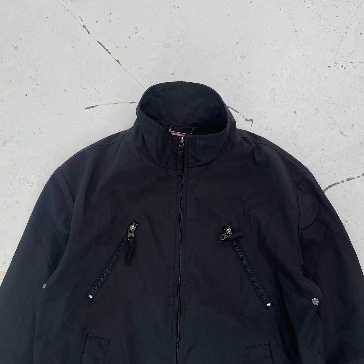 2000s armani jeans jacket | Black, Black