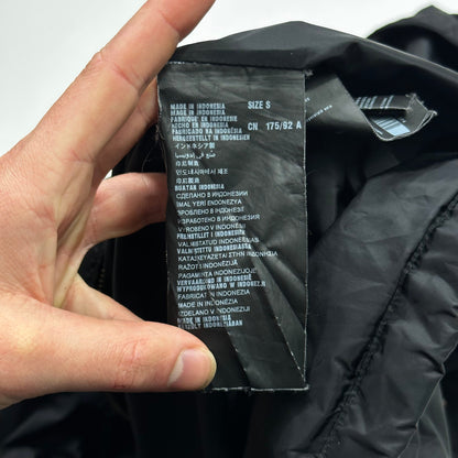 Prada Milano 2013 Nero Black Padded Nylon Windbreaker - M