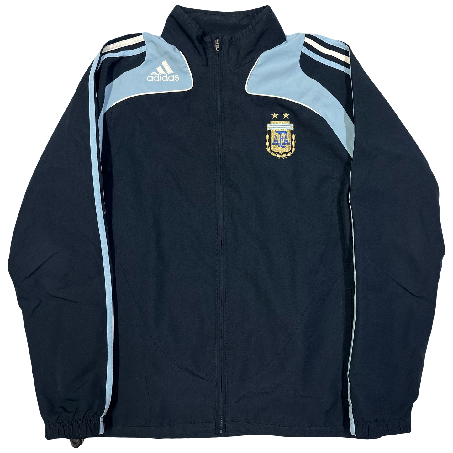 Adidas Argentina 2008/09 Tracksuit In Navy ( M )