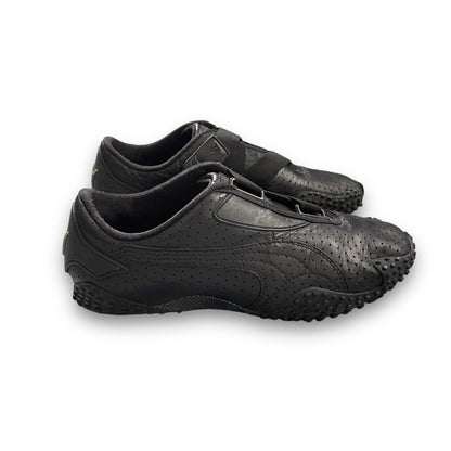 2000's Puma Mostro Black Perforated Leather (UK7) | Default Title, Black