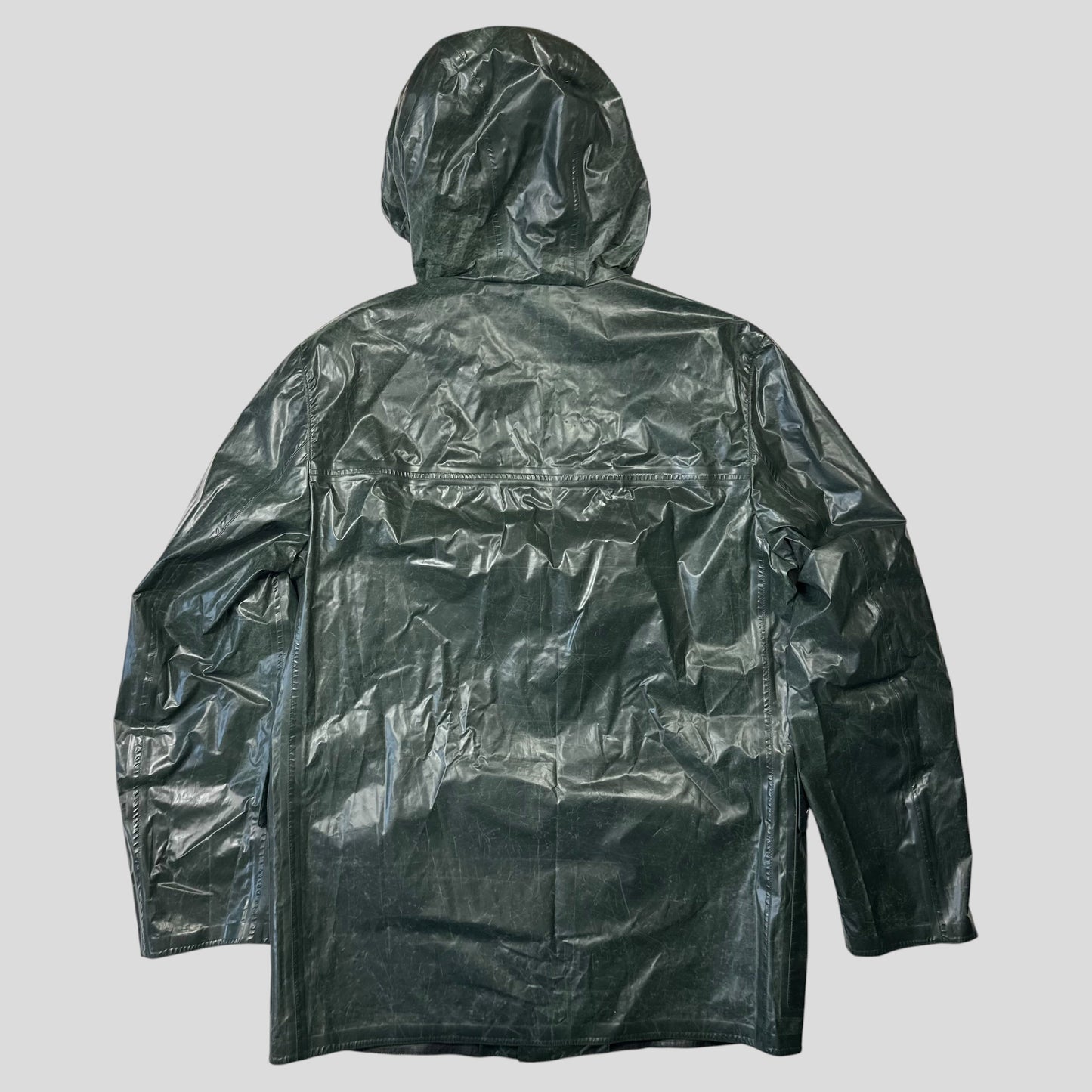 Prada Milano 2015 Taped Seam Toffee Wrapper Technical Jacket - IT50 | Default Title, Green