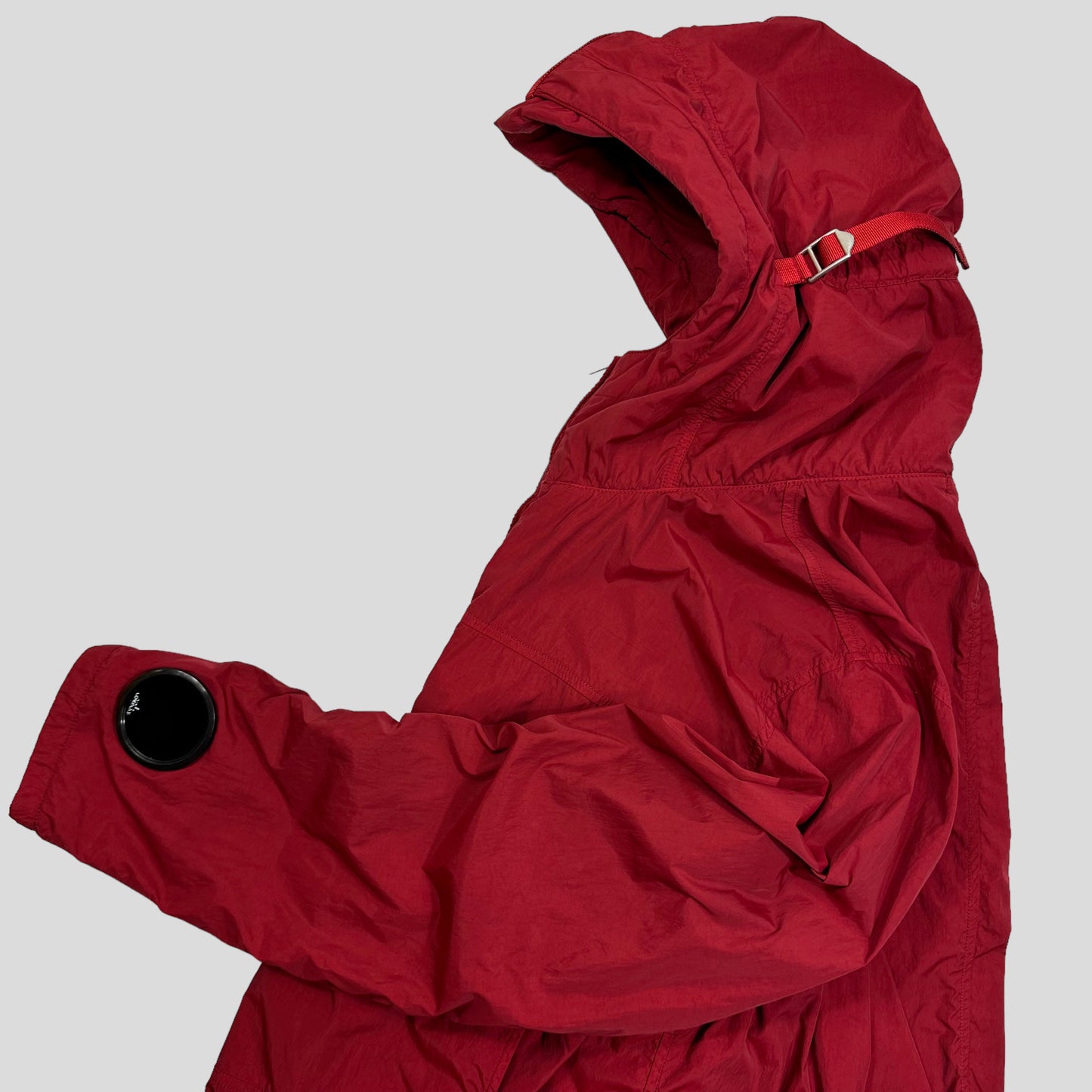 CP Company AW09 Nylon Shimmer Padded Watchviewer Jacket - IT56 (XL) | Default Title, Red