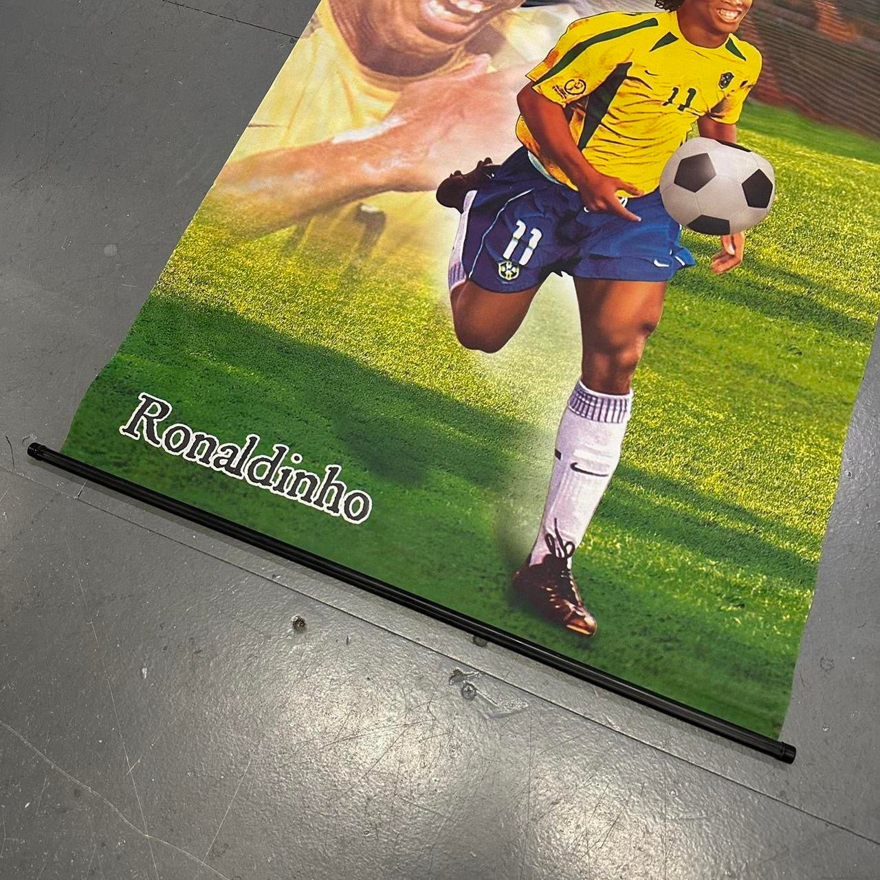 Ronaldinho Brazil Hanging Poster