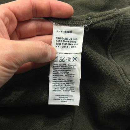 CP Company Big Pocket Zip-up Khaki Lens Hoodie - XL