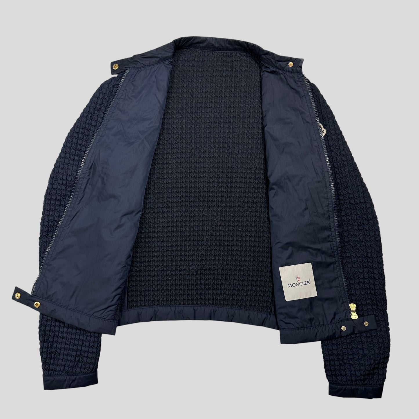 Moncler Marguerite 3D Bubble Wrap Quilted Biker Jacket - 1 (UK8) | Default Title, Multicoloured
