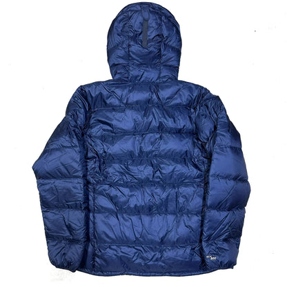 Montbell Light Alpine Down Puffer Jacket In Navy Blue (L) | Large, Navy