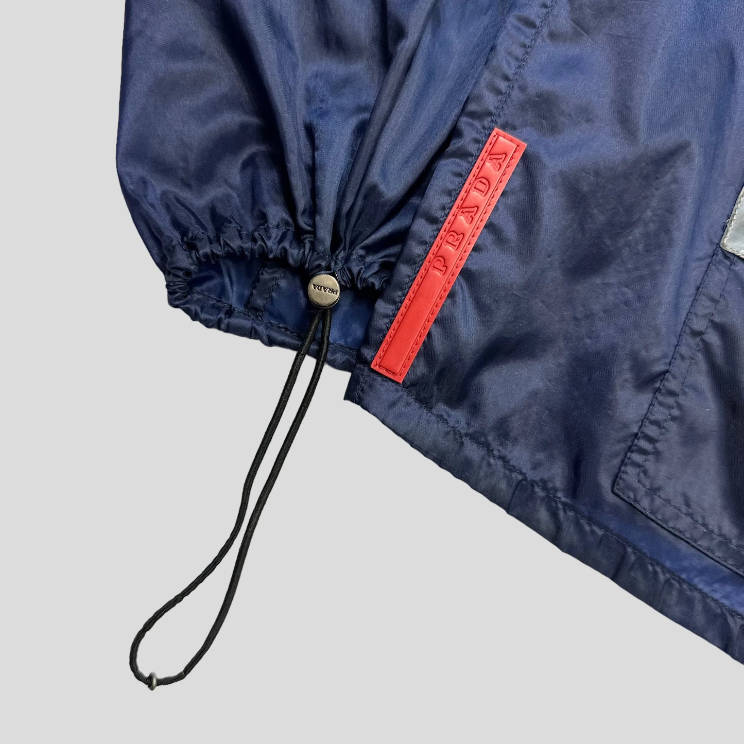 Prada Sport SS00 Convertible Blue Transparent 3m Jacket - IT48