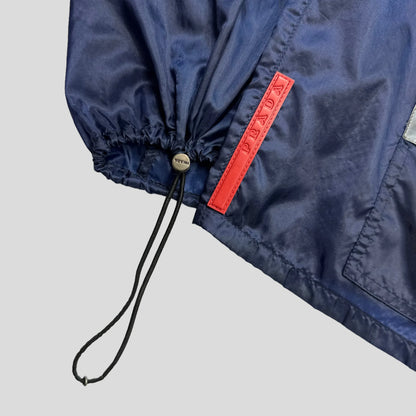 Prada Sport SS00 Convertible Blue Transparent 3m Jacket - IT48