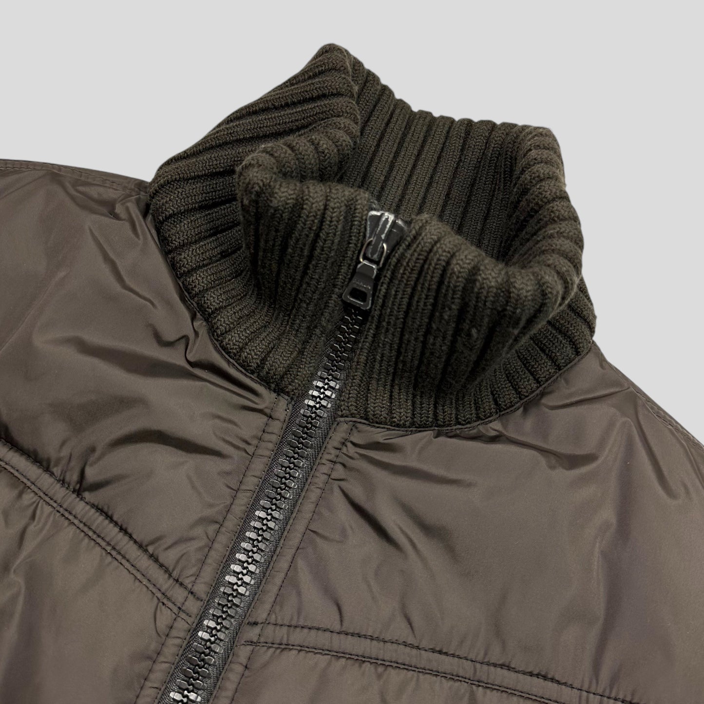 Prada Sport 2006 Nylon Bondage Down Bomber Jacket - IT50 (M)