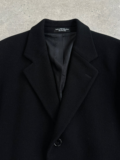 Vintage 1990s Wool Single Breasted Coat - XL