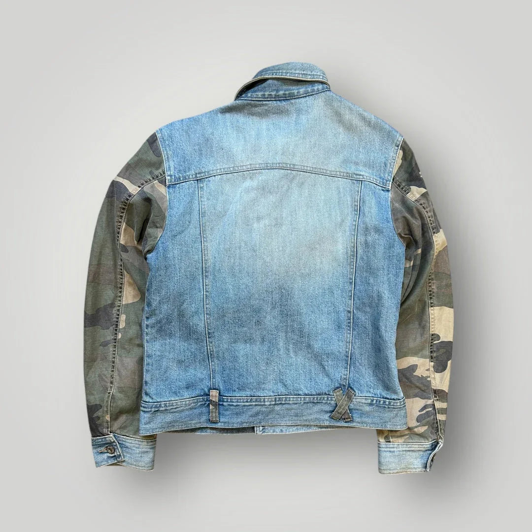 Dolce & Gabbana 2000'S Denim Camo Jacket M