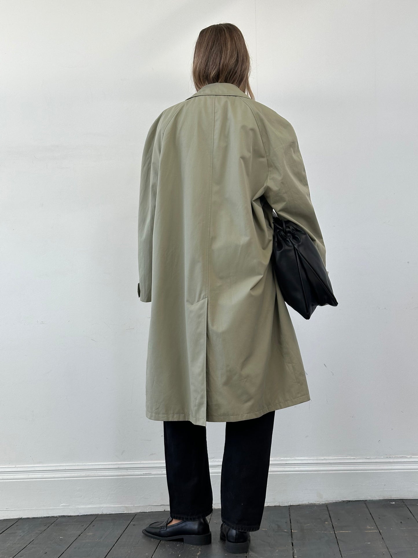 Yves Saint Laurent Concealed Placket Trench Coat - XXL