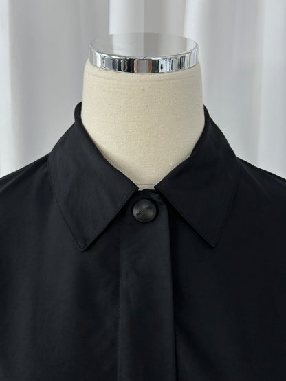 Max Mara Weekend 2000s Concealed Placket Bomber Jacket - M