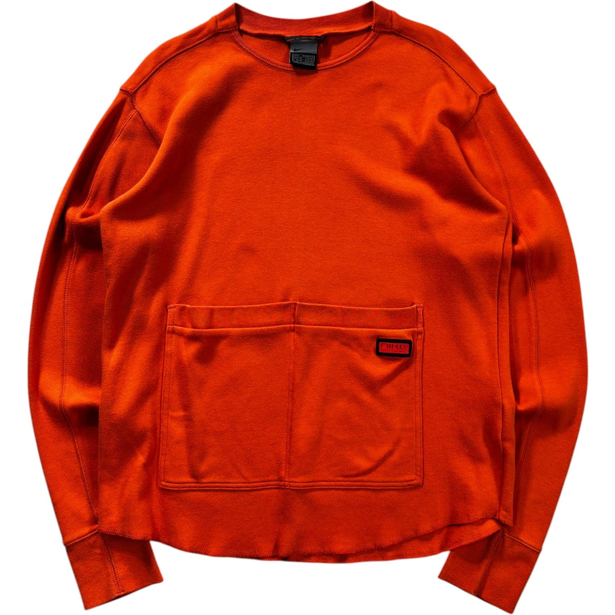 Nike Morse Cord / Urban 2001 Dual Pocket Sweatshirt S | Small, Orange