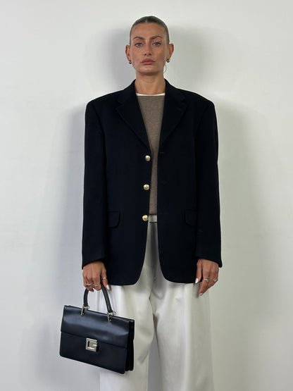 Gucci 1990s Tom Ford Square G Leather Handbag