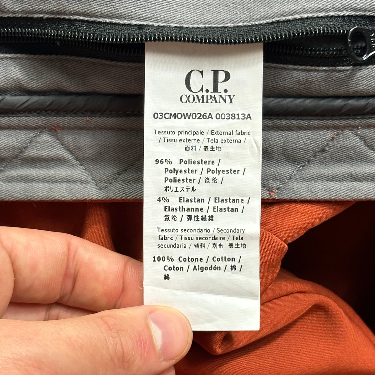 CP Company Soft Shell Goggle Jacket - IT52 (L) | Large, Multicoloured