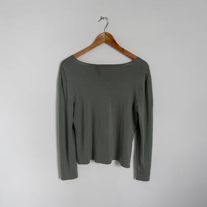 ss1998 prada mainline silk scoop neck top | O/S, Multicoloured