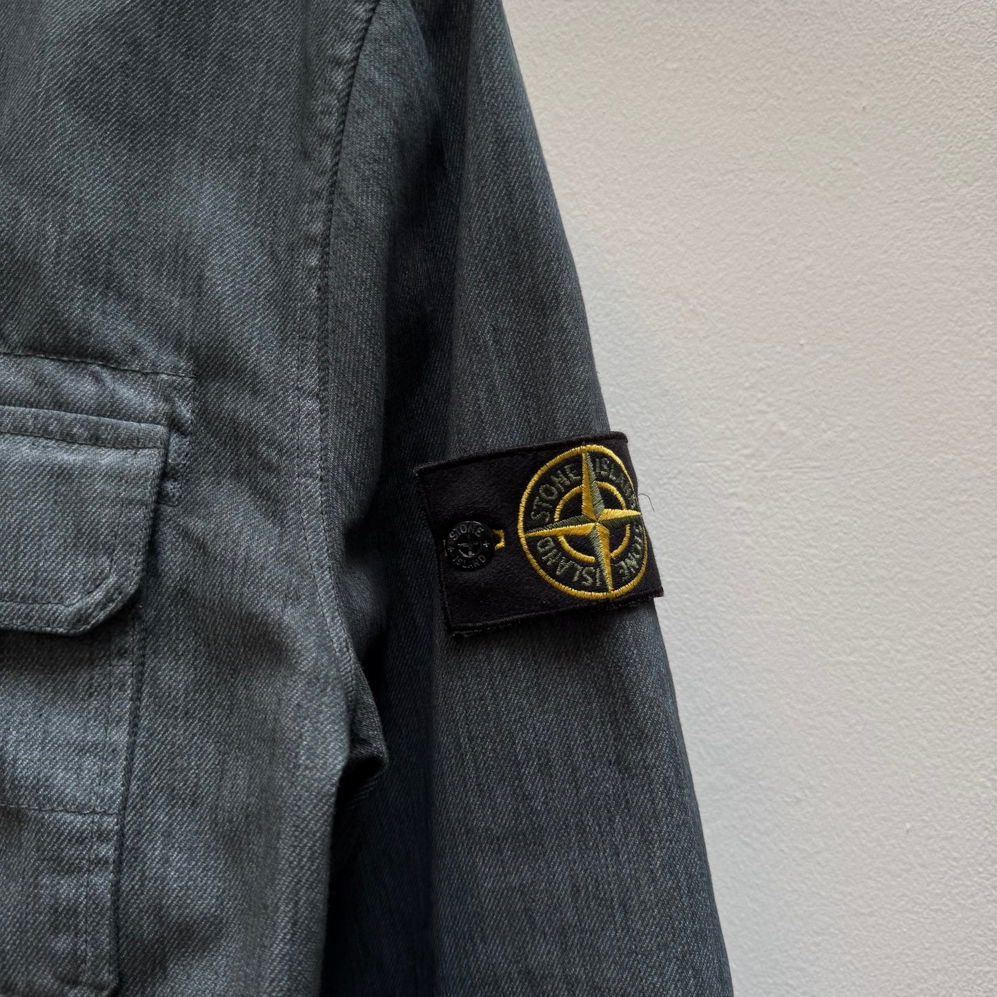 2011 Stone Island Denim Jacket (L) | Large, Grey