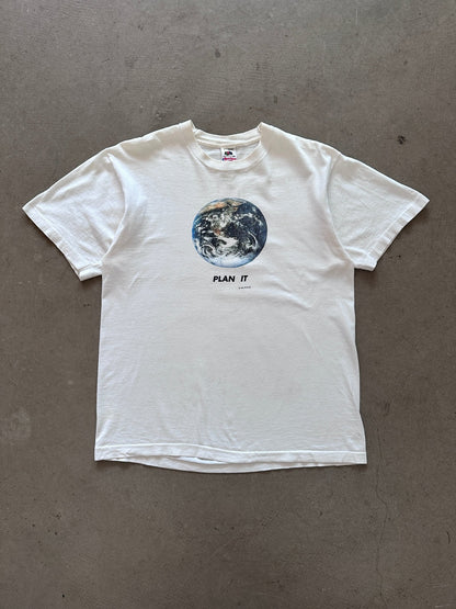 1990 Plan It Earth T-Shirt - L | Default Title, Red
