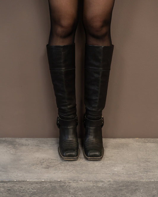 GALLIANO FOR DIOR F/W 2006 BOOTS (EU 39) | DEFAULT TITLE, Black