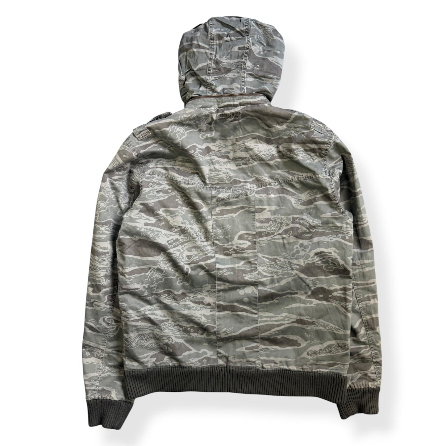 2000's Quiksilver DPM Series Camouflage Jacket (L) | Large, Multicoloured