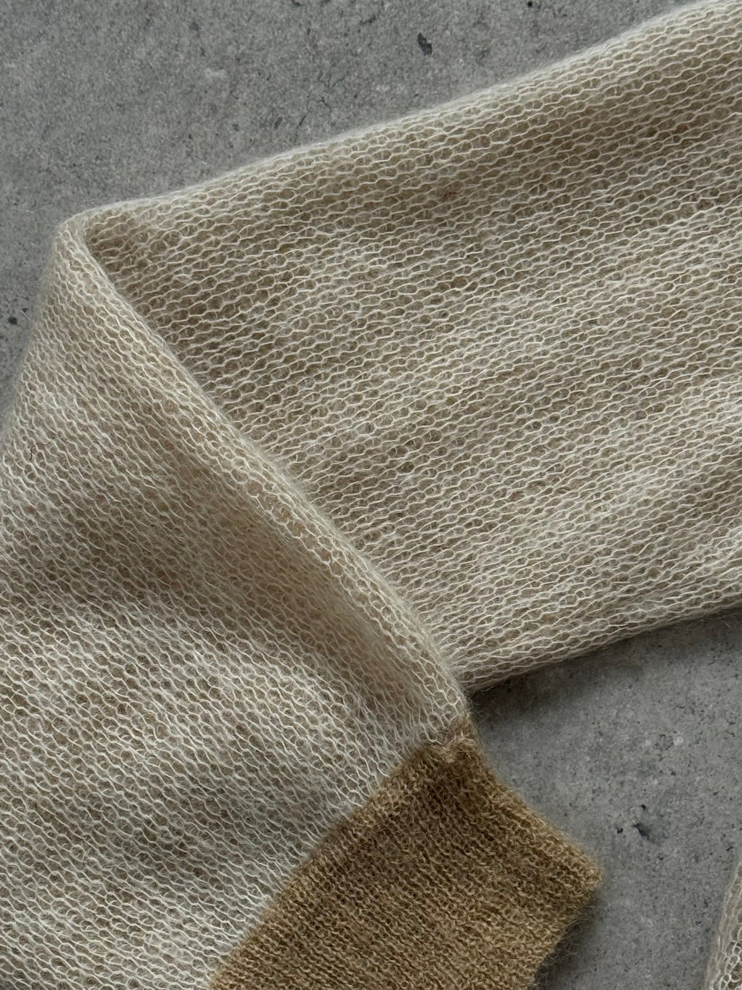 Italian Vintage 1980s Mohair Cardigan - S/M