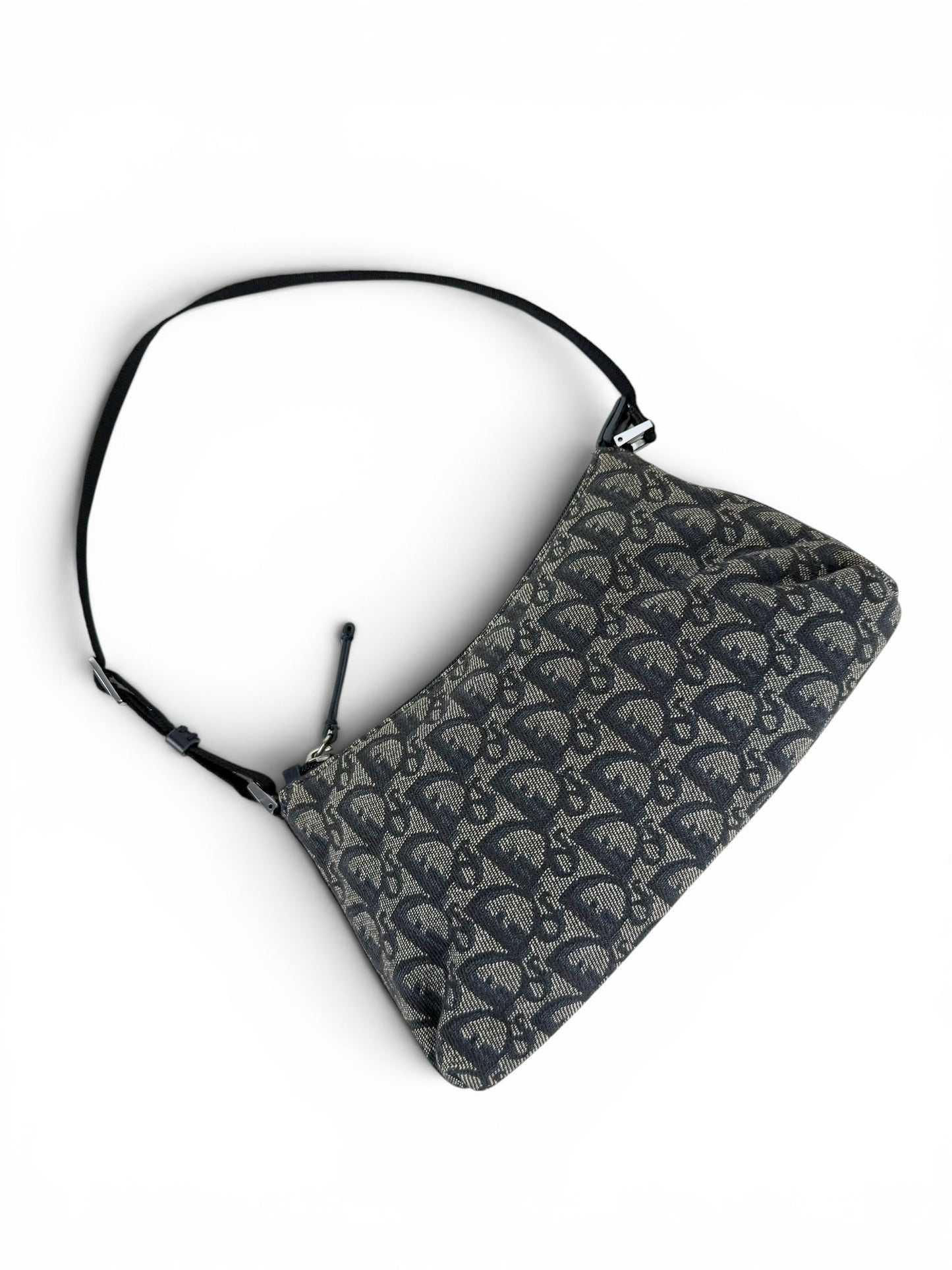 2002 Christian Dior Monogram Shoulder Bag | O/S, Navy