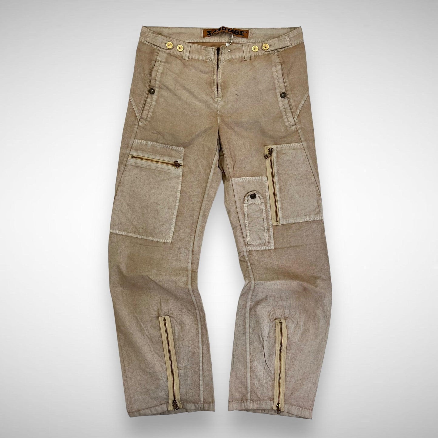 Sabotage Flight Pants ‘Rust’ (1990s) - Known Source