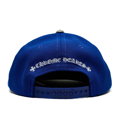 Chrome Hearts Embroidered CH Logo Blue Baseball Cap | O/S, Blue