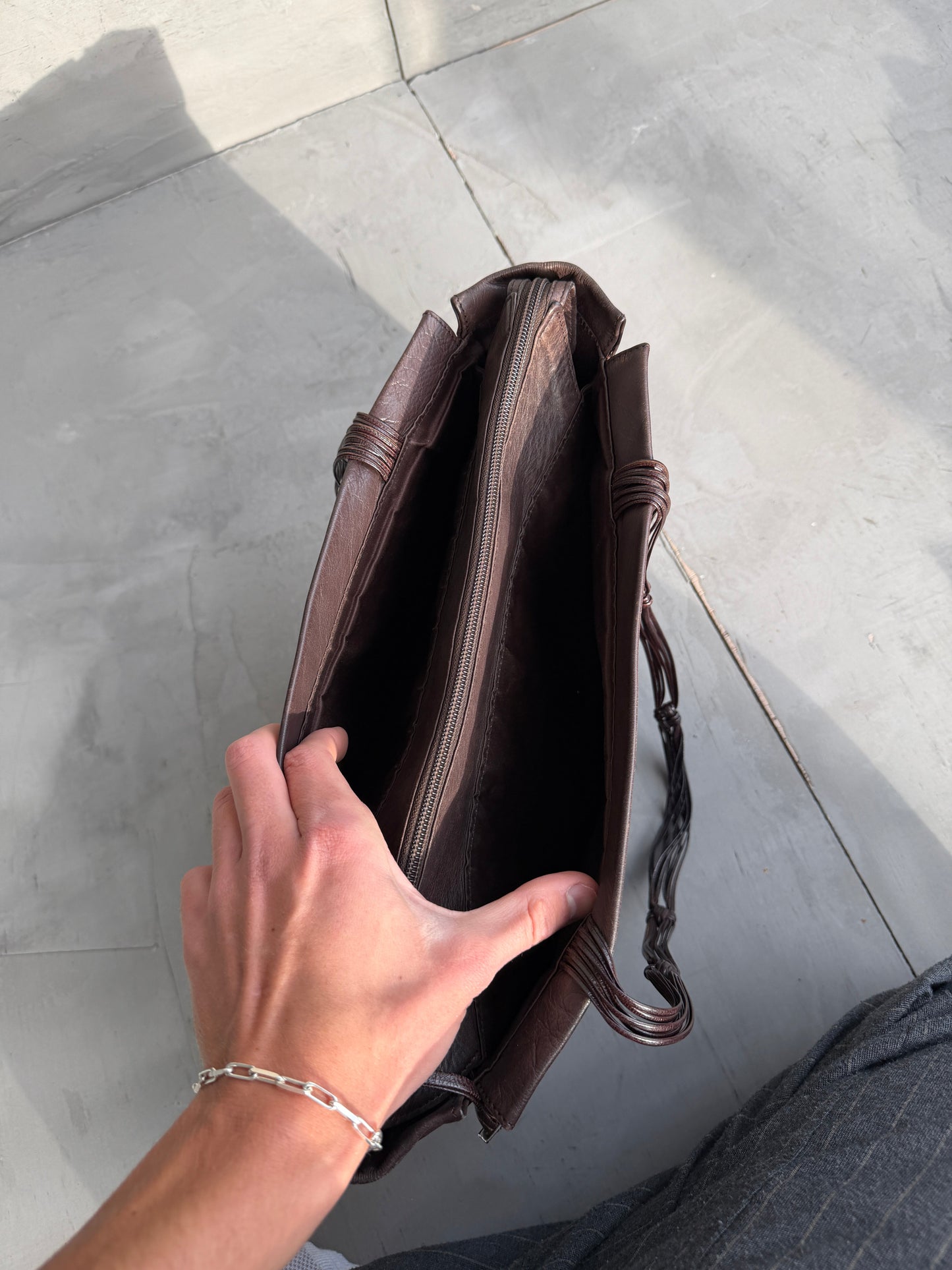 Stephane Kellan Leather Tote Bag