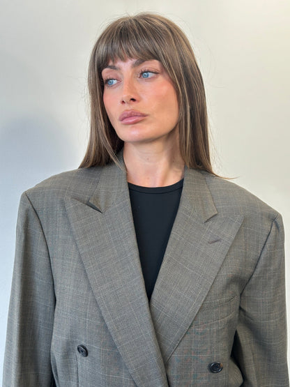 Ralph Lauren Polo 1980s Pure Wool Double Breasted Blazer - 44L/XXL