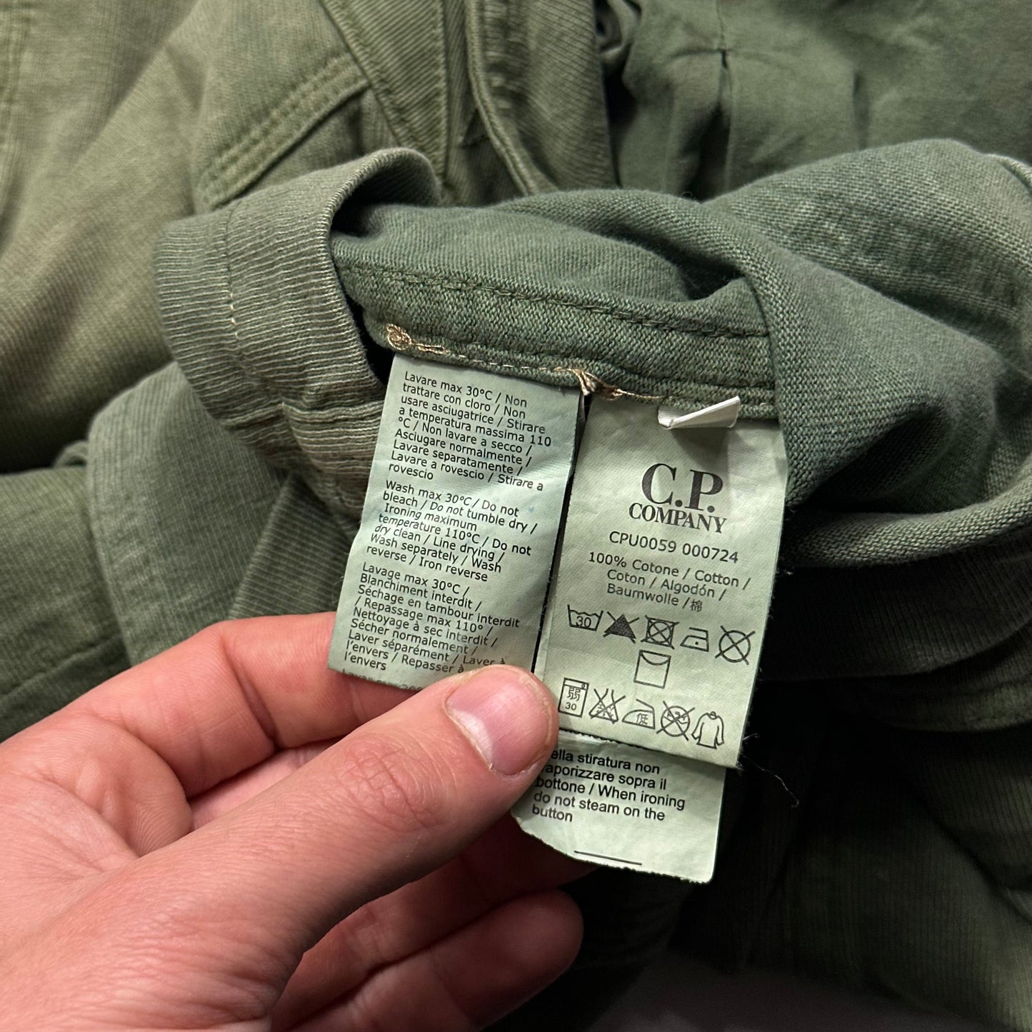 CP Company 00’s Multipocket Cotton Collared Chore Jacket - L