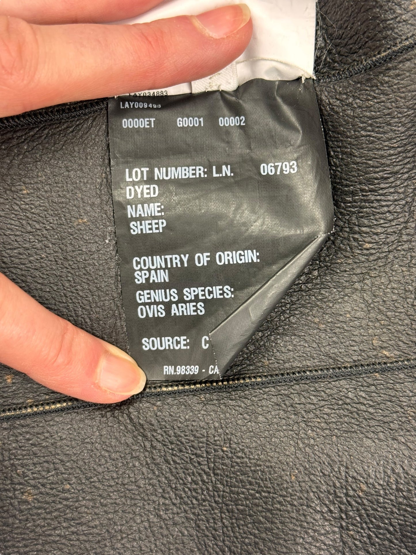 Miu Miu Automne 2010 shearling leopard jacket