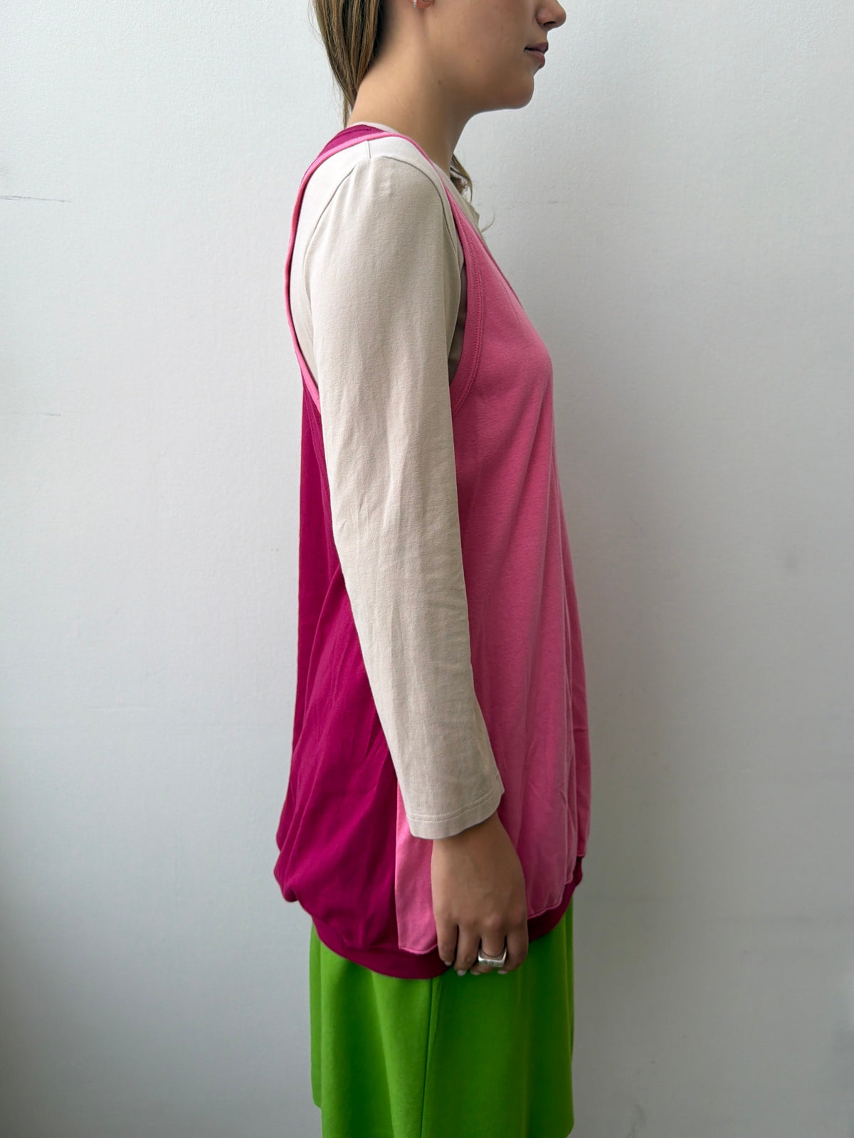 Comme des Garçons Ganryu Pink Tank Top | Small, Pink