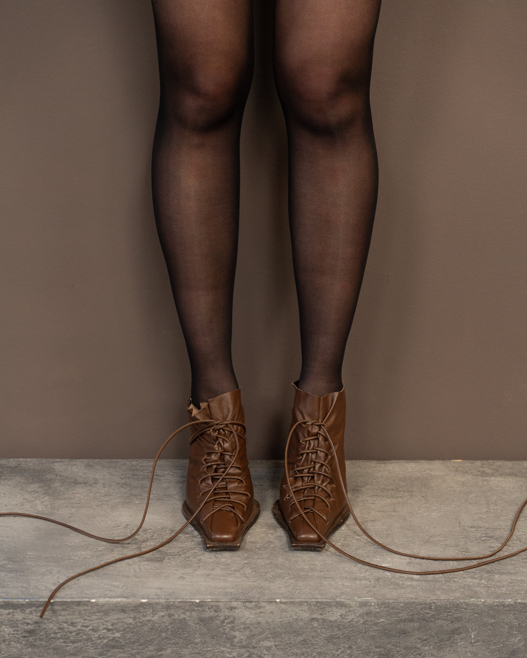 ACNE LACE UP SHOES (EU 40) | DEFAULT TITLE, Brown