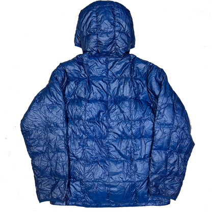 Montbell Square Stitch Down Puffer Jacket In Blue ( XL )