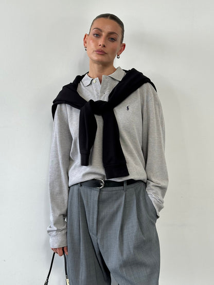 Ralph Lauren Pure Cotton Logo Polo Shirt - L