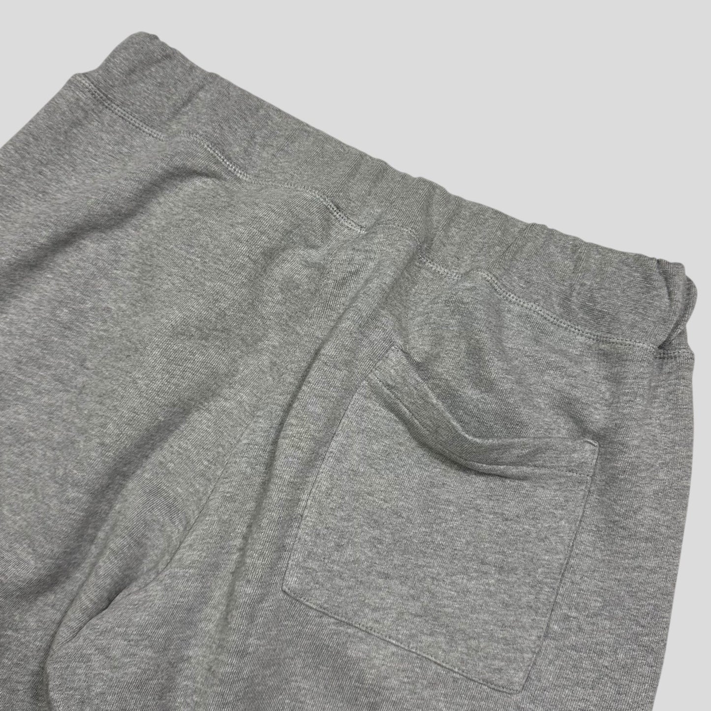 Prada Sport 2008 Baggy Grey Heavy Cotton Logo Joggers - XL