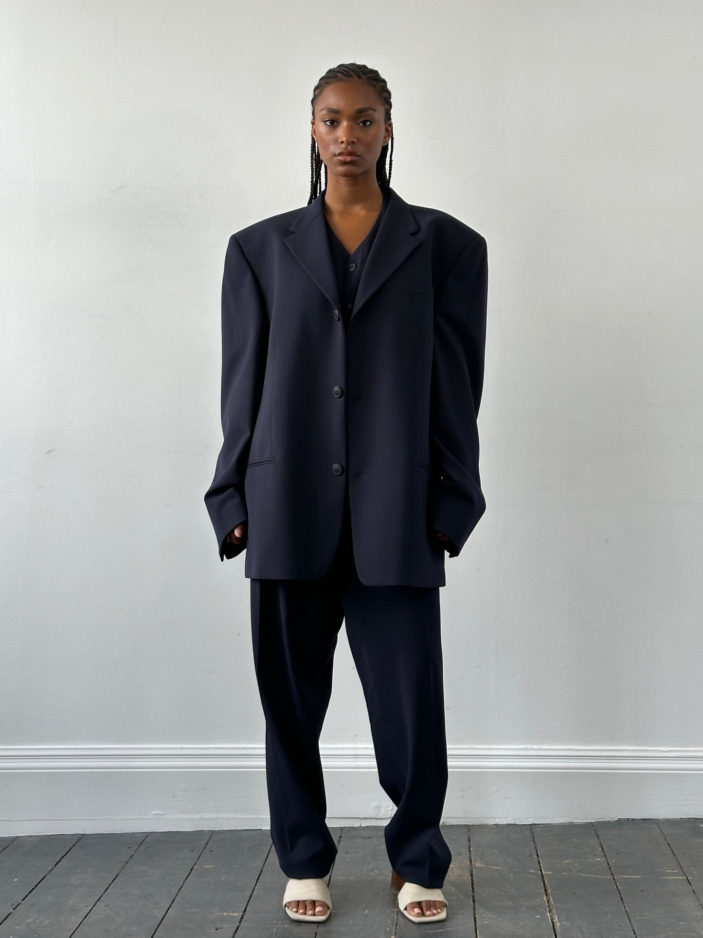 Gianni Versace Versus 1990s Three Piece Suit - 48R/W32